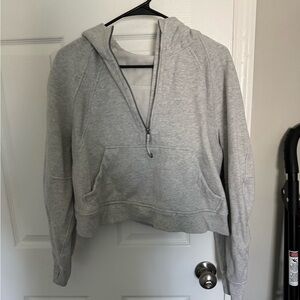 Lululemon Athletica Light Gray Scuba Hoodie